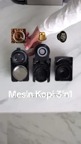 1 alat tapi dapet 3 attachment kopi yang bisa dipakai untuk kapsul Nespresso, Dolce Gusto & Kopi Bubuk! #coffeemachine #kopi #mesinkopi #mesinkopikapsul #PrincessHomeID #foryou #fypシ #foryourpage 