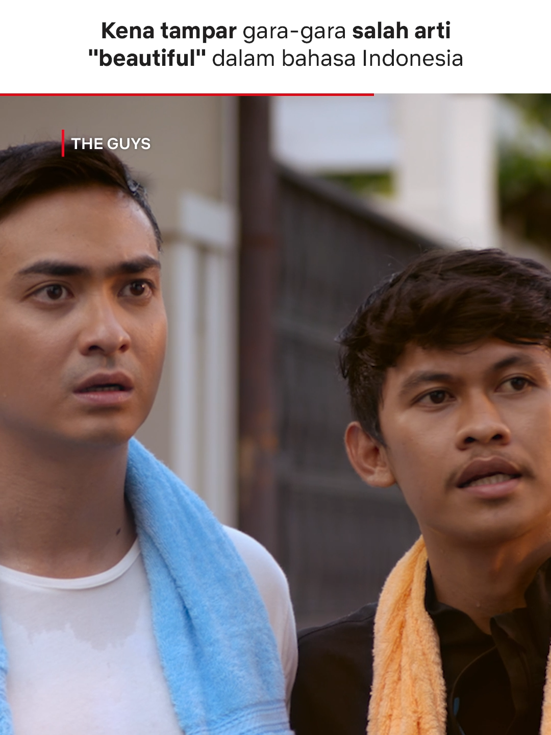 Wah, belajar Bahasa Indonesianya kurang lengkap nih 🌶️🌶️ #Netflix #TheGuys #FilmIndonesia #RadityaDika #IndraJegel #PhongsireeBunluewong