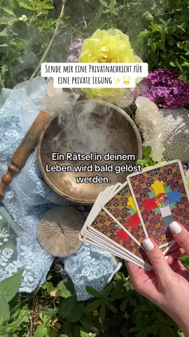 Sende mir eine DM für ein privates Reading🙏🏼🌟✨ #kartenlegen #tarotkarten #tarotreading #tarot #psychic #botschaft #spiritualtiktok #fyp #foryou #dailytarot #fy #manifestation #4u #foryoupage #spiritualität #viral #spirituality #deutsch #psychicreading #witchtok 