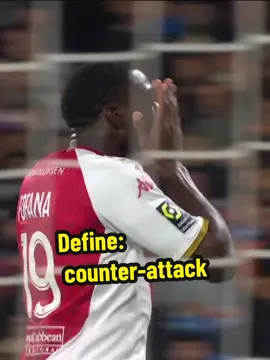 Define: Express counter-attack ✨ #SportsTikTok #Fofana #Ligue1 #ASMonaco 