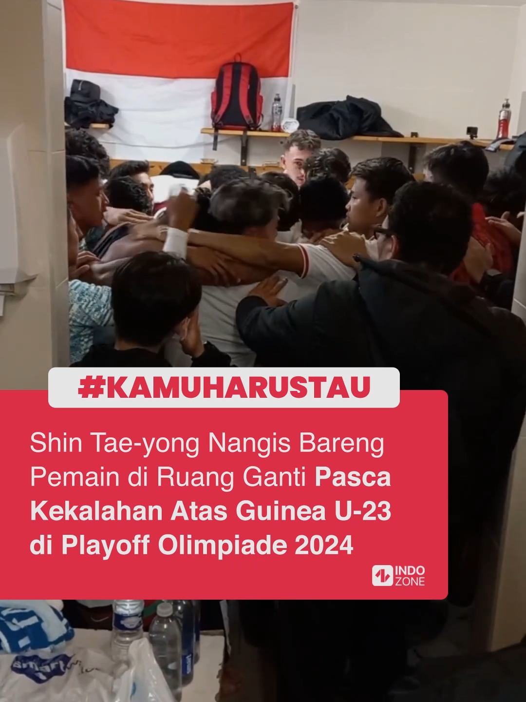 Baru-baru ini momen Shin Tae Yong (STY) menangis bersama pemain Timnas Indonesia U-23 usai gagal ke Olimpiade 2024 Paris viral di media sosial. Momen haru tersebut dibagikan oleh dokter Timnas U-23 Alfan Asyhar (@alfanasyhar) di Instagram beberapa waktu lalu. 