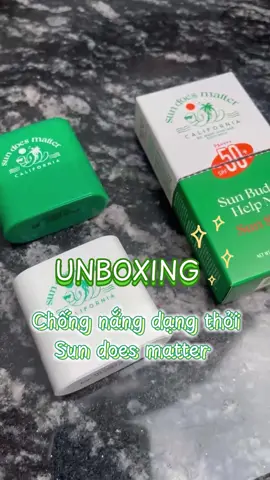 Chống nắng dạng thỏi nhỏ gọn tiện lợi cho mùa hè này #CapCut #xuhuong #unboxing 