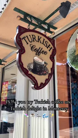 we fell in love with the turkish coffee place across the street from our hotel, they were so friendly and informative and the candy was soooo delicious!! 🍬 ☕️ 