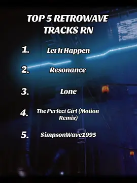 what is your favorite retrowave song?  #music #synthtok #synthwa #fyp #viral #trending #discover #top5 