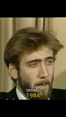 Evolution of Nicolas Cage (1984-2024). #evolucao #throughtheyears #80 #90 #throwback #anos80 #80s #fy #nostalgia #nicolascage #ghostrider #motoqueirofantasma 