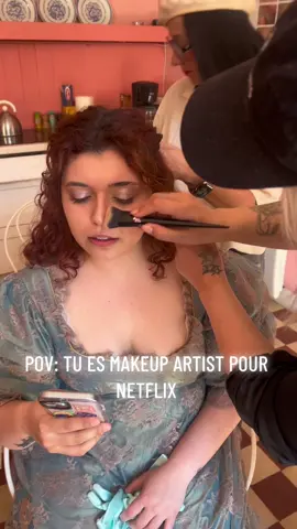Tu es makeup artist pour @NetflixFR & les chroniques de Bridgerton #chroniquesdebridgerton #netflix #event #rennes #parcthabor 