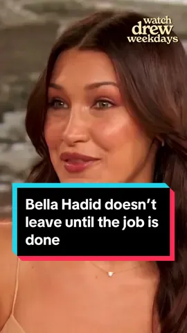 @Bella Hadid doesn’t leave until the job is done ✨ #bellahadid #orebella #model  