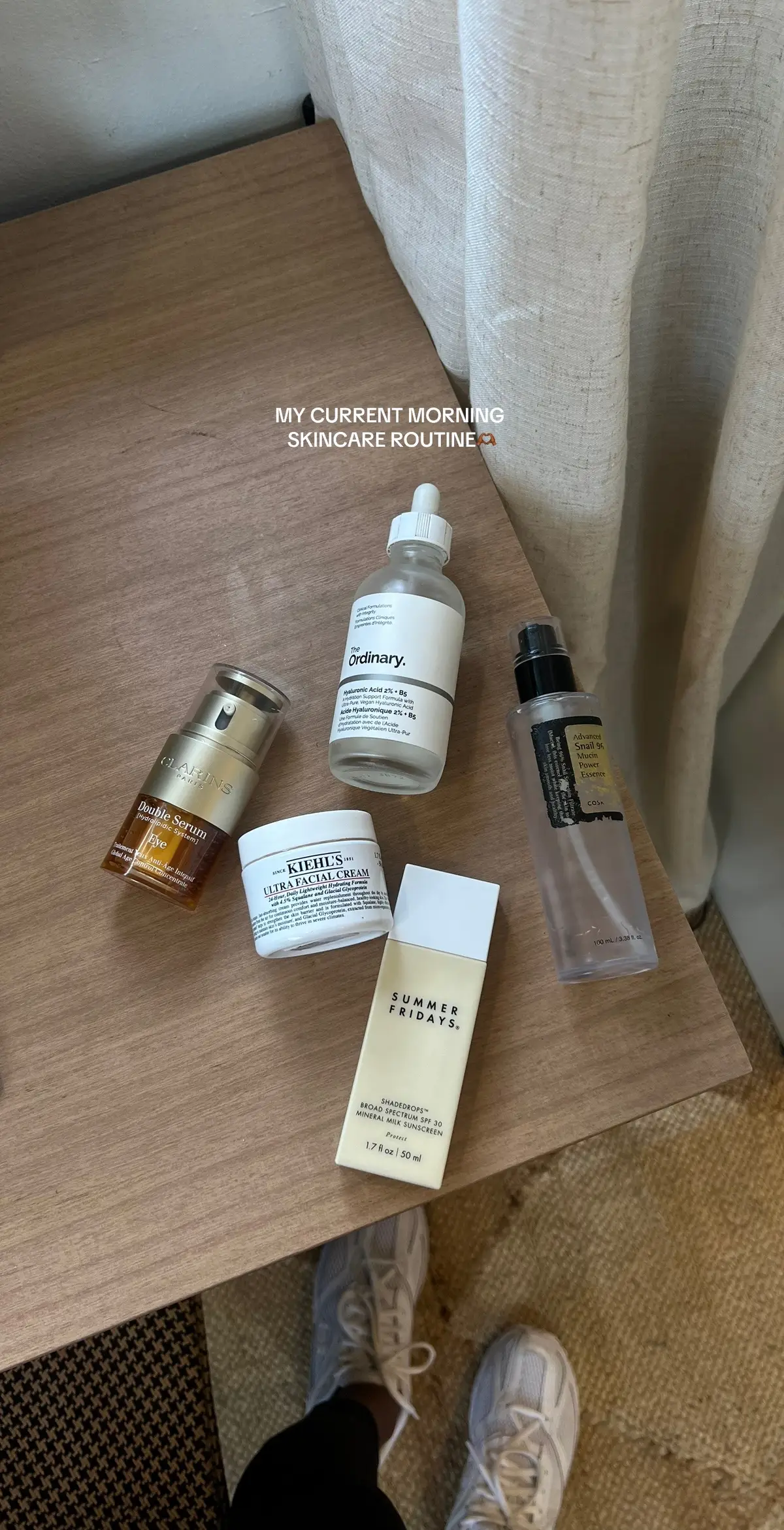 A simple skincare routine will have your skin GLOWING✨my current morning skincare routine, main focus: get rid of hyperpigmenation, hydrate and control oil. I will also skin cycle and add in a vitamin c serum or moisturizer on different days. This lineup has been doing my oily skin wonders 👏🏾 #oilyskin #morningskincareroutine #blackskincareroutine #hyperpigmentation #acne #skincaretok @The Ordinary @COSRX Official @Clarins USA @Kiehl’s Since 1851 @Summer Fridays 