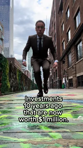 Investments a decade ago that are now worth $1 million. #investing 