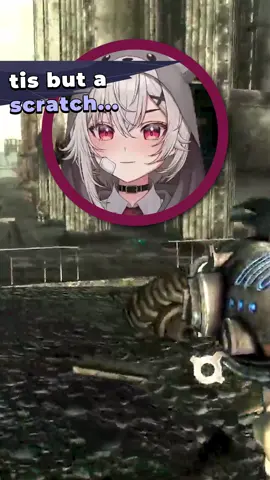 tis but a scratch.. #fyp #twitch #vtuber #gaming #fallout #funny #saruei