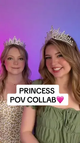 #pov: the girly princess gives her sister a makeover…@Jessica Kaylee #funny #lol #sisters #princess #skit #foryoupage  