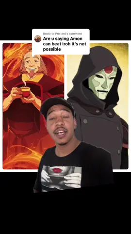 Replying to @Pro lord Can Amon beat Iroh is a silly question #avatar #avatarthelastairbender #anime #manga #marvel #dccomics 