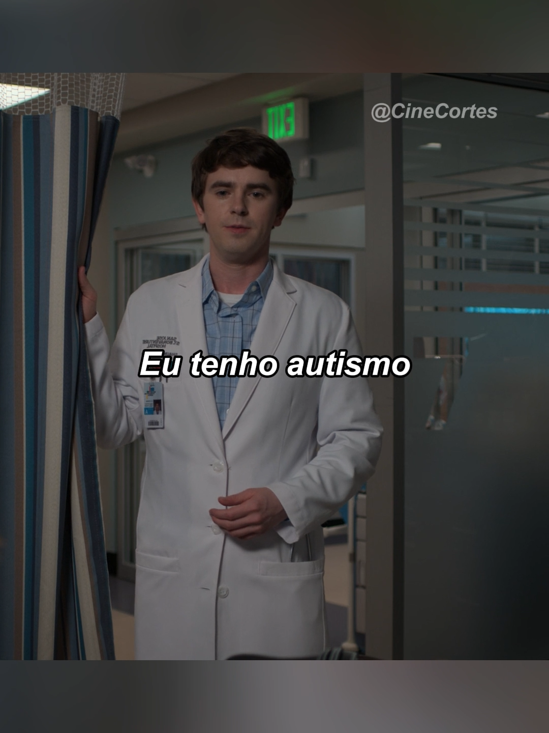 Ela fez um elogio ao médico autista...  📽️ Série: O bom doutor (2017-2024) 📺 Plataforma: Globo Play #filmes #series #fyp #fypシ #edit #cinecortesof#globoplay #thegooddoctor #obomdoutor #autista #medico