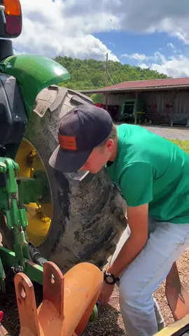 Hooking up the mower, its hay time.#farm#hay#mower#farming