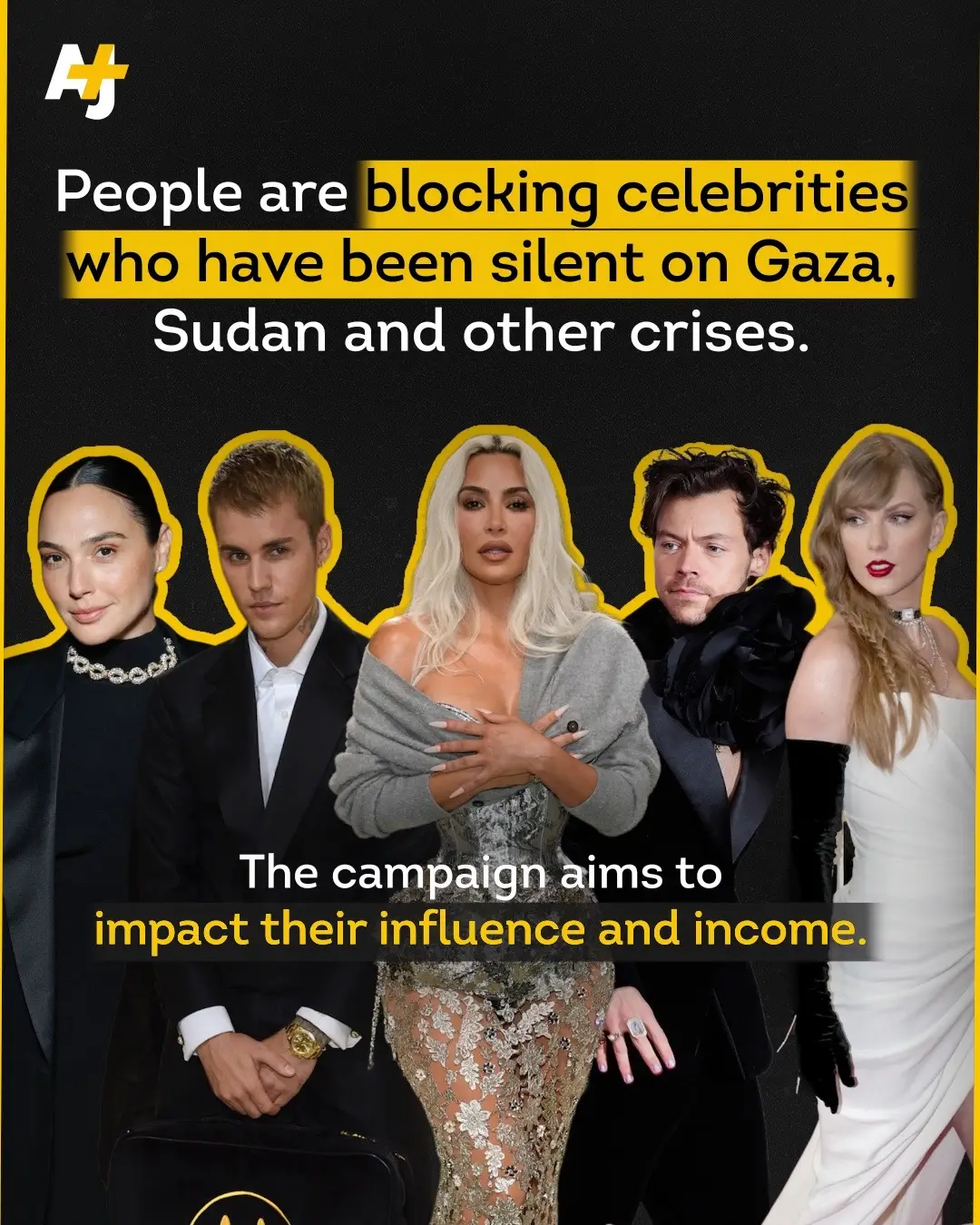 Across social media, people are taking part in a blocking campaign targeting celebrities who have been silent on genocides and global conflicts, such as in Gaza and Sudan. ⁣⁣  ⁣⁣ In the past, activists have called for unfollowing campaigns - but experts say blocking celebrities’ social media accounts may be more effective since it completely cuts off interaction with the account’s content, reducing engagement and ad revenue. ⁣⁣ ⁣⁣ …⁣⁣ Producer: Dikembe Wilkins⁣⁣ ⁣⁣ #Blockout2024 #OperationBlockout #Gaza #Palestine #MetGala 