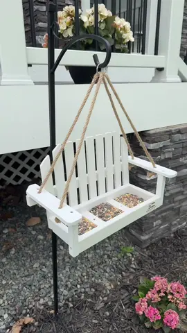 How adorable is this bird feeder🥹🐦🦜 #birdfeeder #birds #Home #homedecor #outdoordecor #garden #gardendecorideas #birdfeeding #cutehomefinds #homefinds #homeowner #firsttimehomeowner 