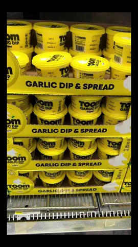 Toom Garlic Dip at Costco!!  #costco #costcofinds #toom #toomgarlicdip #familyownedbusiness #toomspread #garlic #garlicdip #food #foodlovers 