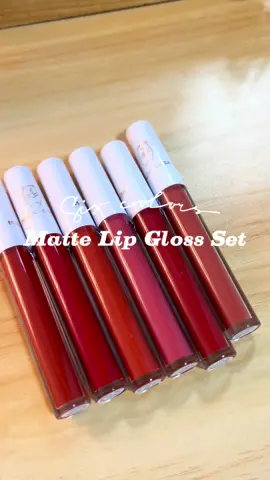 For only 99 pesos may 6 matte lip gloss set kana 🫶🏼✨ #mattelipstick #mattelipgloss #fyp #fyppppppppppppppppppppppp #foryoupage 