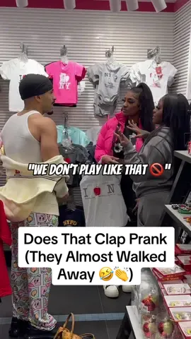 How Many Times Did She Say “We Don’t Play Like That” 🤣👏 #fyp #prank #fypシ #foryoupage #clap #shopping #lol 