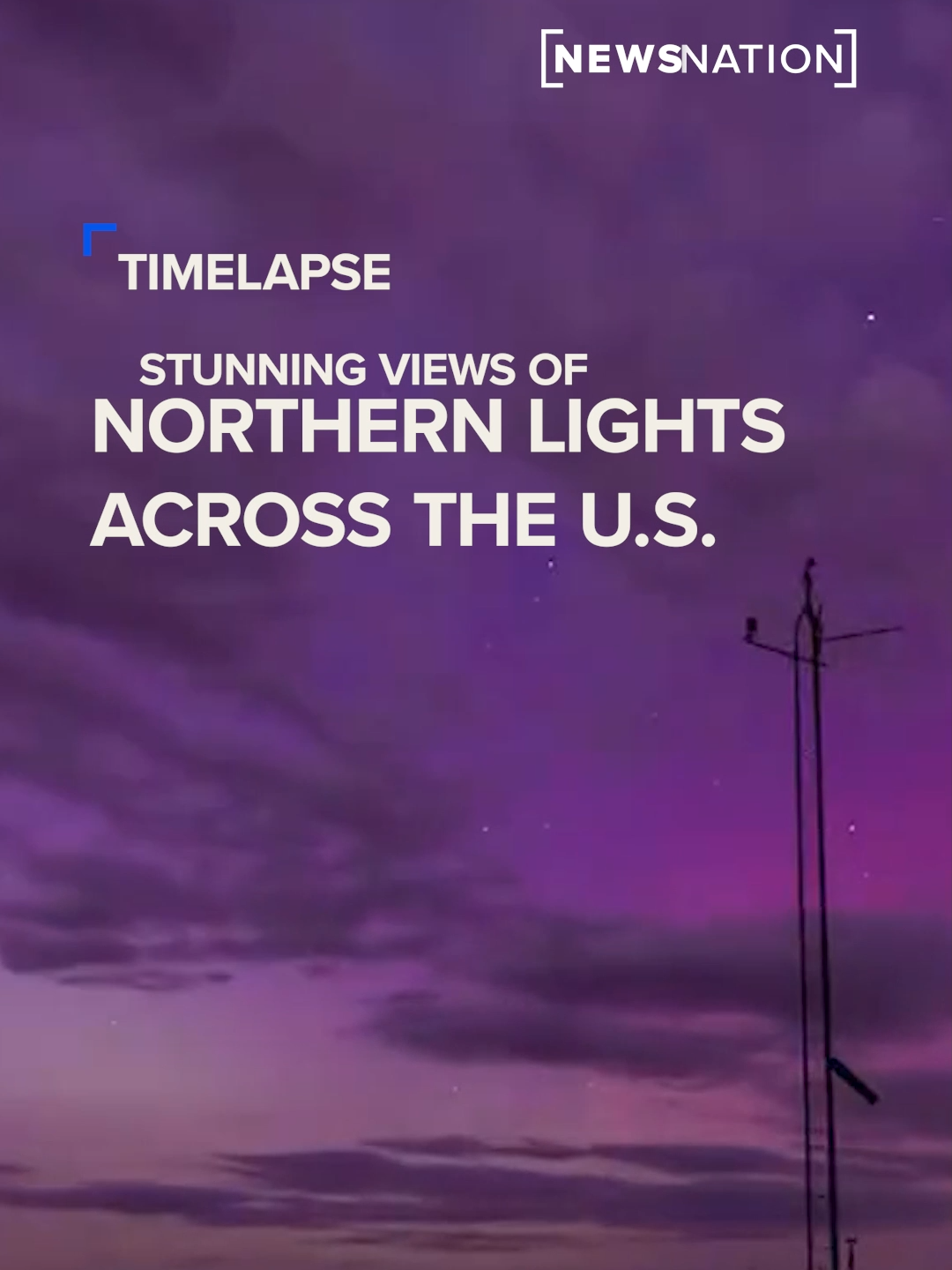 Videos from across the U.S. captured the #AuroraBorealis this weekend after a historic solar storm made the lights visible for swathes of the U.S. that are usually too far south to view them. #NorthernLights