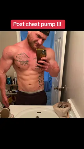 Just destroyed my chest, triceps and calves. Cuts finally paying off. Visibly leaner every week. Almost summer time lets gooo. #fyp #foryou #bodybuilding #chestday 