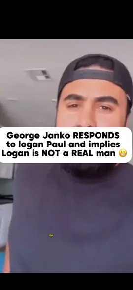 “When you want to be a man, lets sit down and talk about it” George Janko responds to Logan paul 😬😳 #loganpaul #impaulsive #georgejanko #fyp #viral 