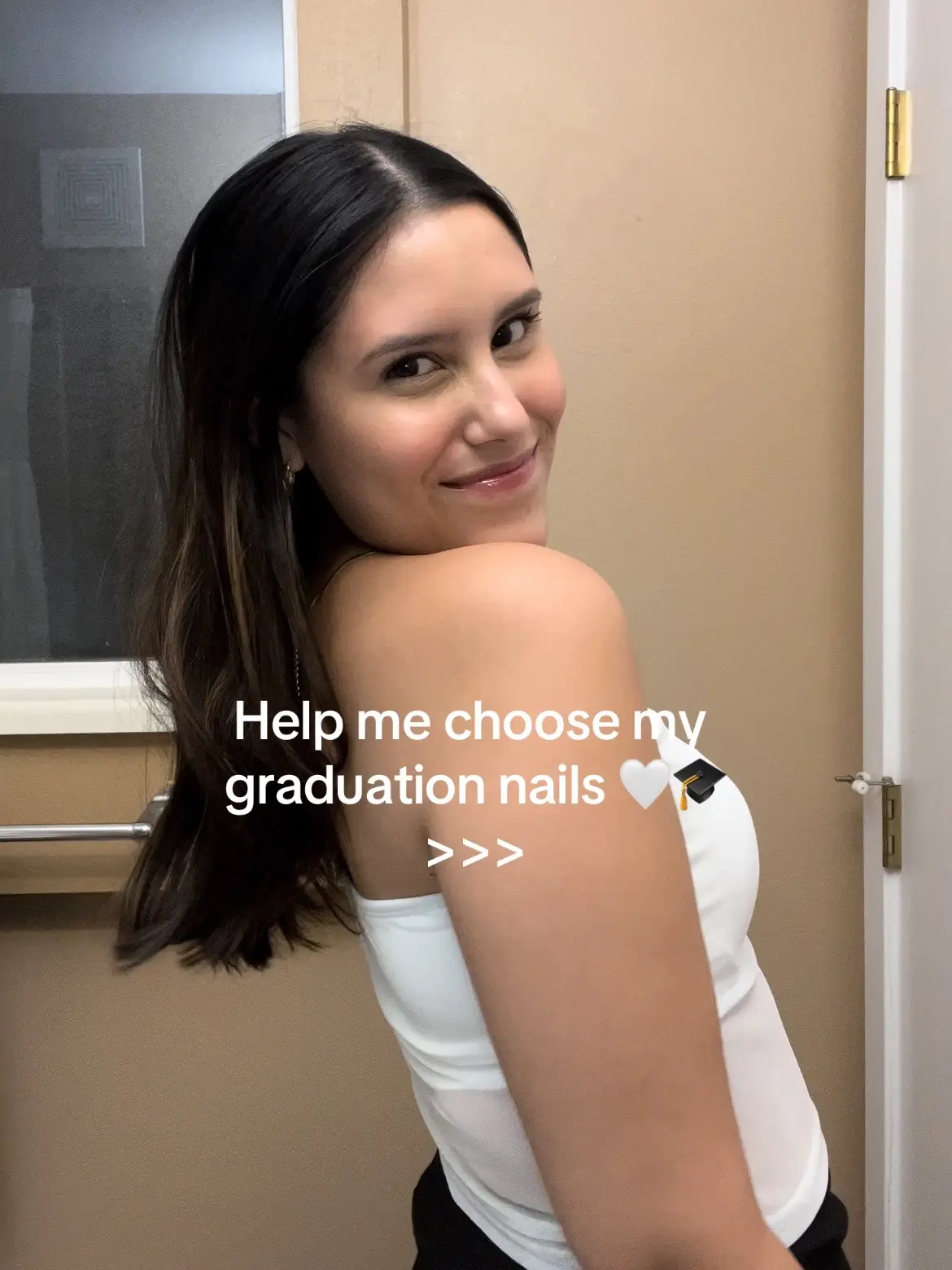 I can't believe graduation is already around the corner! 🎓🌟🤍 #grad #graduationnails #nails #nailsinspo #graduation #forthegirls #fyp #viral 