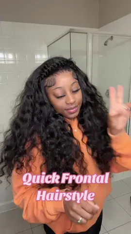 Quick & Easy Frontal Hairstyle Idea✨ Hair Link ⬇️ #creatorsearchinsights #frontalhairstyles #hairstyletutorial #hairstyle #wighairstyles #hairstyleideas  @Nay 🥀 
