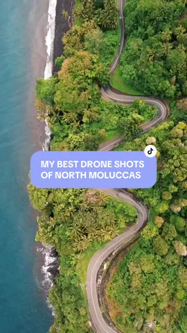 Jatuh cinta banget sama Maluku Utara! Gak sia-sia bawa drone 500rban kesana 😍  #malukuutara #ternate #gamkonora #gamalama #dukono #morotai #halbar 