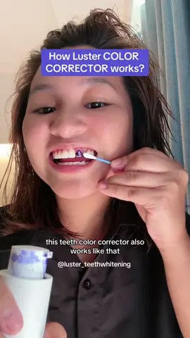 Instant pampaputi ng ngipin ba ang hanap mo? #instantteethwhitening #v34 #teethwhitening #colorcorrector 