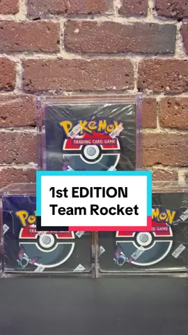 As if team rocket pokemon cards arent spicy enough we are opening 1st EDITION vintage pokemon booster boxes of it at a crazy good deal too! #pokemon #pokemoncards #pokemontiktok 