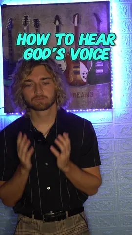 How to hear the voice of God #fyp #God #Jesus 