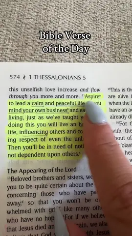 1 Thessalonians 5:11 TPT #christiantiktok #christian #christianfyp #amylynnettee #blessitforward #bibletok #bibledaily #bibleversedaily 