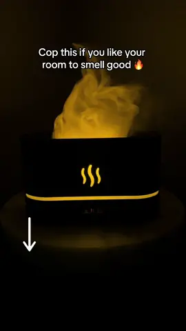 It makes your room smell amazing 🥰 #tiktokshop #flamediffuser #flame #humidifier #oildiffuser #giftideas #ttsacl #tiktokshopping  