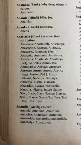 Day 383 : Anastasia  @names for you  #anastasia #anastasiabeverlyhills #name #baby #anak #foryou 