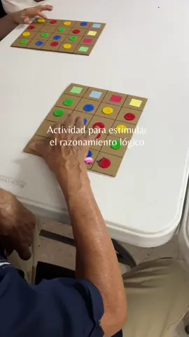 Actividad de estimulación cognitiva para mayores 🧠 #gerontología #terapiacognitiva #adultosmayores #estumulacioncognitiva #actividades 