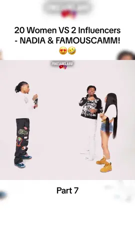 20 Women VS 2 Influencers - NADIA & FAMOUSCAMM! 😍🤣 #foryou #foryoupage #smashorpass #blinddate #dating #fyp 