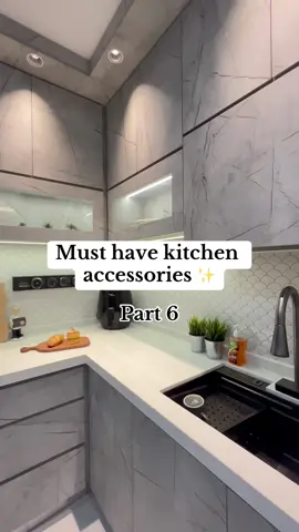 Part 6 on must have kitchen accessories Created by Finizio Kitchen®️ ✨ Follow us for more professional kitchen tips and recommendations 💙 #KitchenHacks #kitchenaccessories #kitchengadgets #kitchenorganization #styleyourspace #styleyourlife 