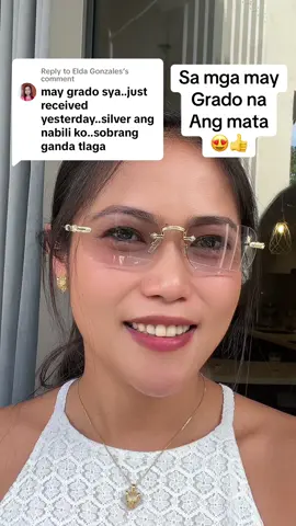 Replying to @Elda Gonzales Graded eyeglass with photochromic and anti radiation 😍🥰👍 #photochromic #photochromiceyeglass #antiradiationglass #antiradiationeyeglass #graded #eyeglasses #sunglasses 