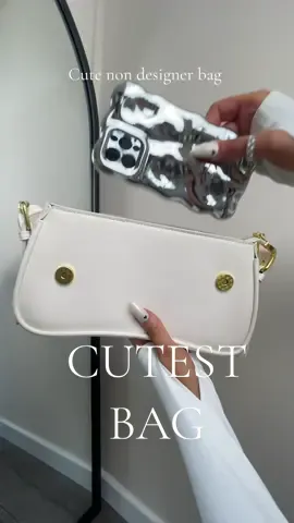Cute non designer bag from tiktok shop #cutebag #saddlebag #shoulderbag #simplebag #whatsinmybag #tiktokmademebuyit #tiktokshop 