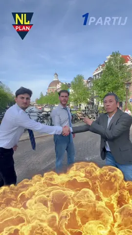 Het debat van de eeuw: NL PLAN vs 1PARTIJ🔥@Jan Van Overeem @NLplan #politiek #humor #nlplan #kokchan #1partij #debat #sketch #comedy 