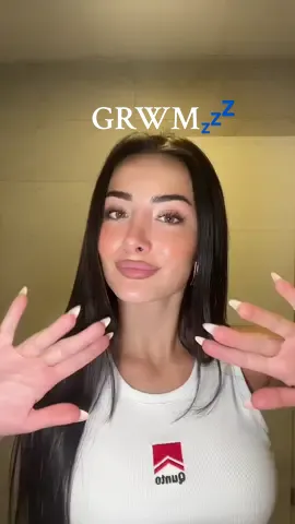 GRWM 😴 Started using Korean skincare and I love it! #grwm #SelfCare 