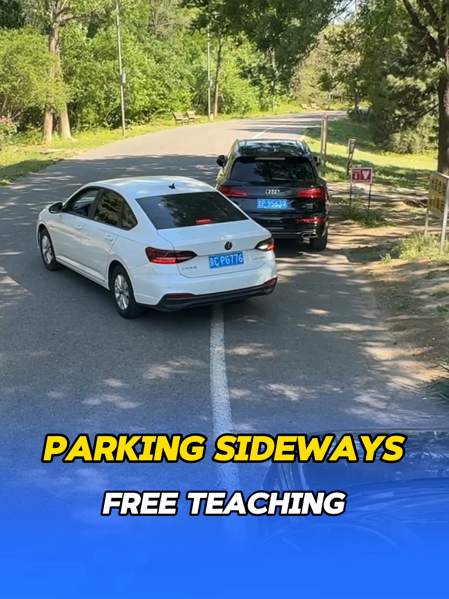 Parking skills that only 5% of drivers know, free teaching! #carsafety#automobile#tips#skills#parking