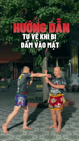 Hướng dẫn tự vệ khi bị đấm vào mặt #vothuat #tuvethucchien #danhtuansport 