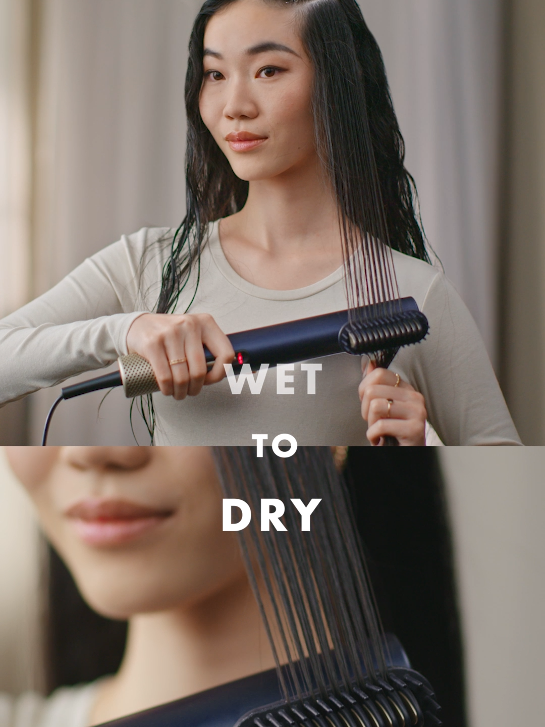 The NEW DigitalAIRE Drying Wand transforms wet hair into styled perfection in one step, combining drying and styling seamlessly. It straightens, stretches, and volumizes hair without subjecting it to extreme heat, catering to all hair types with its all-in-one design. Available now @ultabeauty  Shop Here - https://www.ulta.com/p/infinitipro-digitalaire-wand-dryer-pimprod2045281?sku=2624139 #hairdryer #dryerwand #blowout #conair #hairtok #hairstyling #wettodry #DryerStraightenerStylerAllInOne  #DryerStraightenerStylerAllInOne