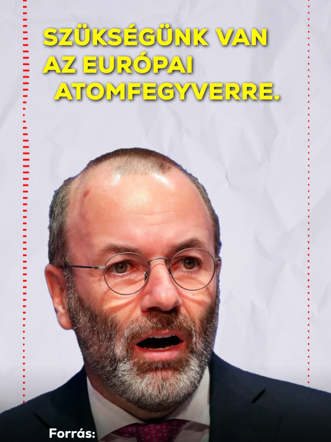 Manfred Weber szerint európai atomfegyverre van szükség. Nézd meg Szijjártó Péter reakcióját! #szijjartopeter #war #fidesz #európa #eu