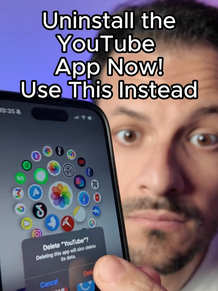 This app is much better and it's free! Zero ads, let's enjoy our videos without interruptions!! #80 #youtube #apps #iphone #apple #iphonetips #techtips #didyouknow