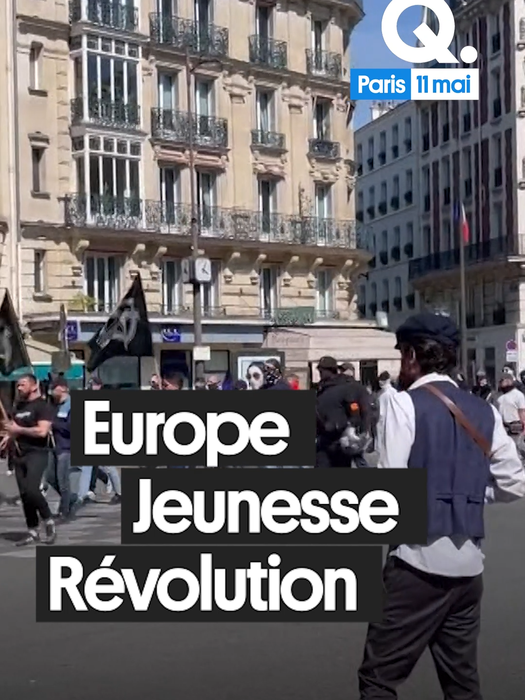 Plusieurs centaines de membres de l’ultradroite ont défilé samedi à Paris à l'occasion du 29e anniversaire de la mort, en 1994, du militant d'extrême droite Sébastien Deyzieu. #manifestation #paris #sinformersurtiktok #news #tiktoknews #france #reportage#tiktokfrance #deyzieu #groupuscule #extremedroite #neofascist #quotidien