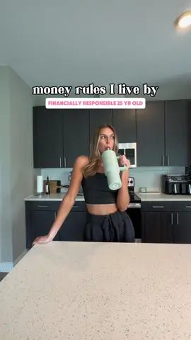 here are 5 of the money rules I live by as a financially responsible 25 year old 🫶🏼 we have an entire money rules episode on @girlstalkmoneypod if you want to learn more!! money rules: • if you value a nice house/apartment OR if you value a nice car, there’s nothing inherently wrong with splurging. but if you splurge on both, it’ll probably be super hard to get ahead financially • even after splurging on a breville , I still go to coffee shops! but if i’m not working there or seeing a friend there, i’m making coffee at home • I alwaysss buy the plane wi-fi on my computer. these are some of my most productive hours • my food/drink budget helps me socialize so i’d rather spend on din/drinks with my friends than getting takeout solo • if the money isn’t being saved for something specific, it gets invested!! #moneyrules #personalfinanceforwomen #girlstalkmoney #moneypodcast #podcastforwomen #financialliteracy