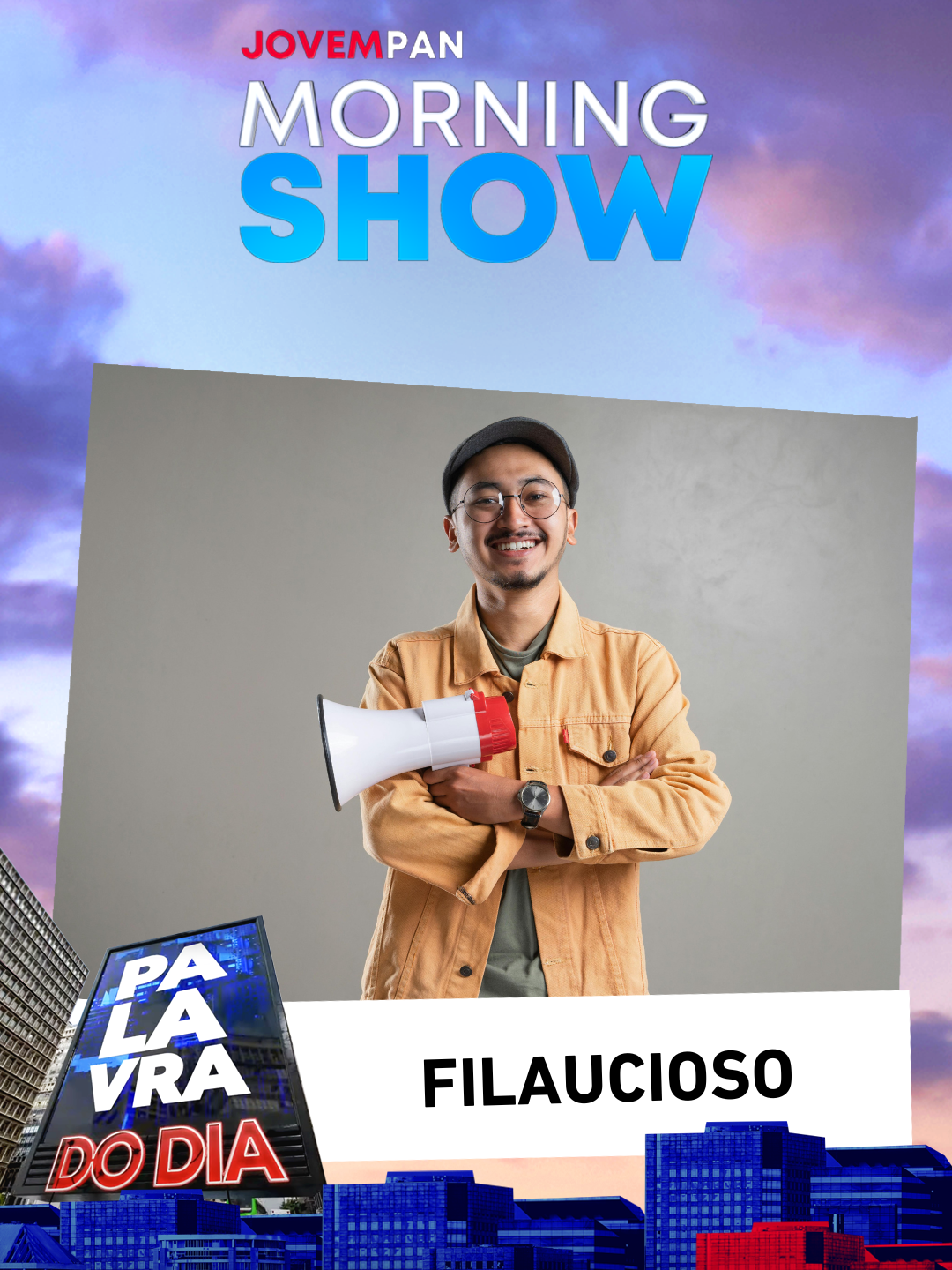 A Palavra do Dia desta terça-feira (14) é Filaucioso. A dica é simples: não seja filaucioso igual o Pepê nos debates do Morning. 📺 Confira na JP News e Panflix #MorningShow #AndreMarinho #PalavraDoDia #Filaucioso